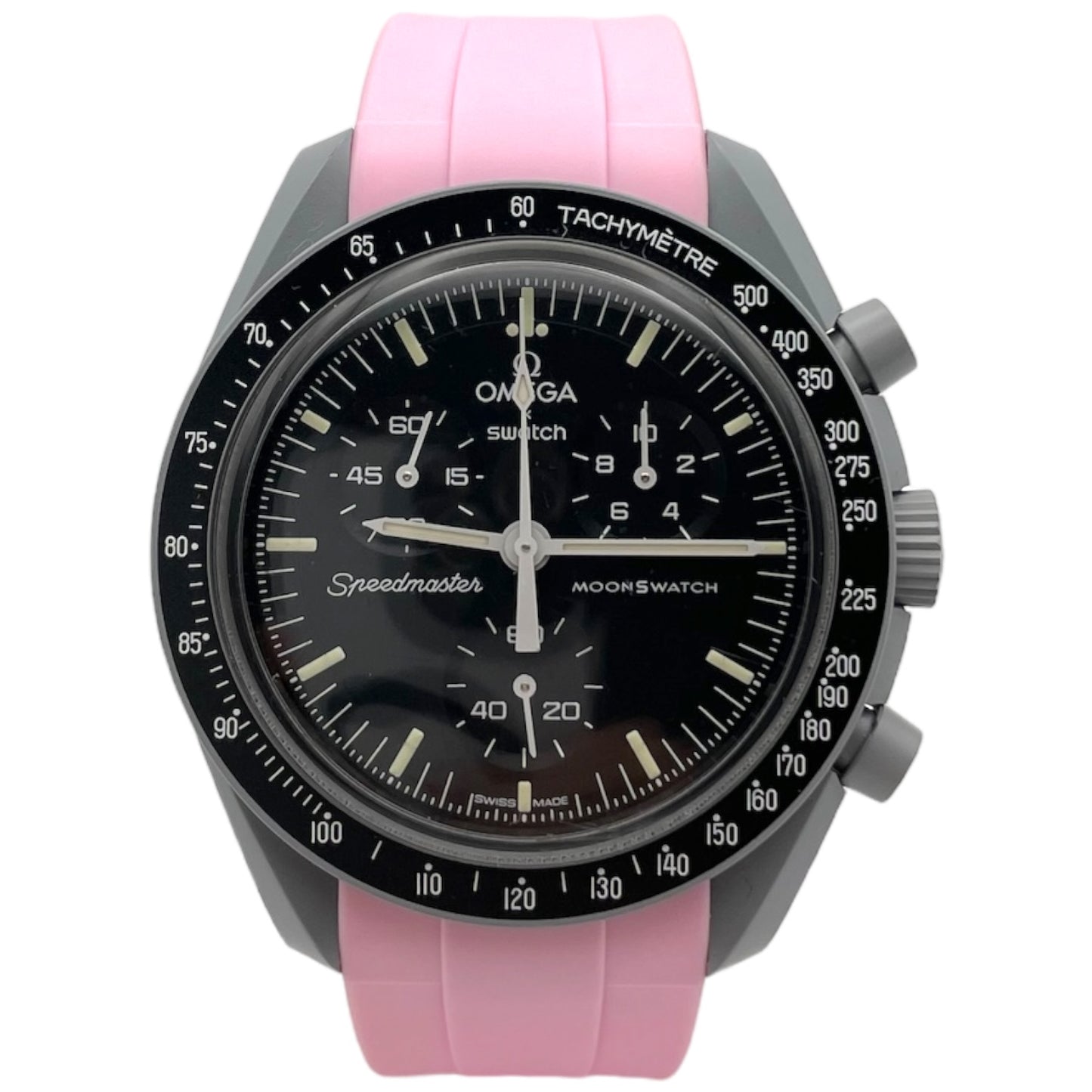 SILIKON ARMBAND für OMEGA X SWATCH SPEEDMASTER MOONSWATCH