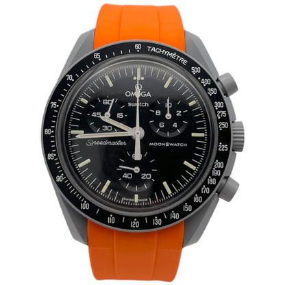 SILIKON ARMBAND für OMEGA X SWATCH SPEEDMASTER MOONSWATCH