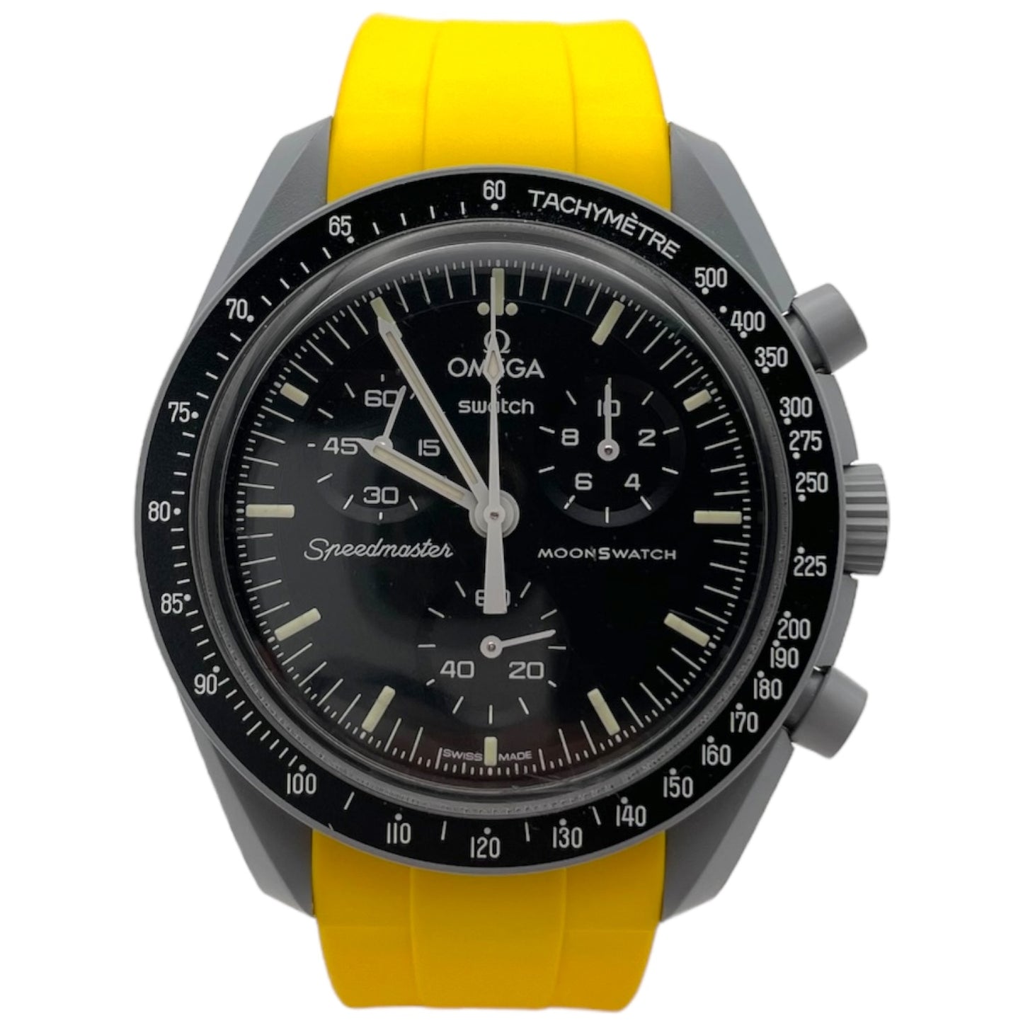 SILIKON ARMBAND für OMEGA X SWATCH SPEEDMASTER MOONSWATCH