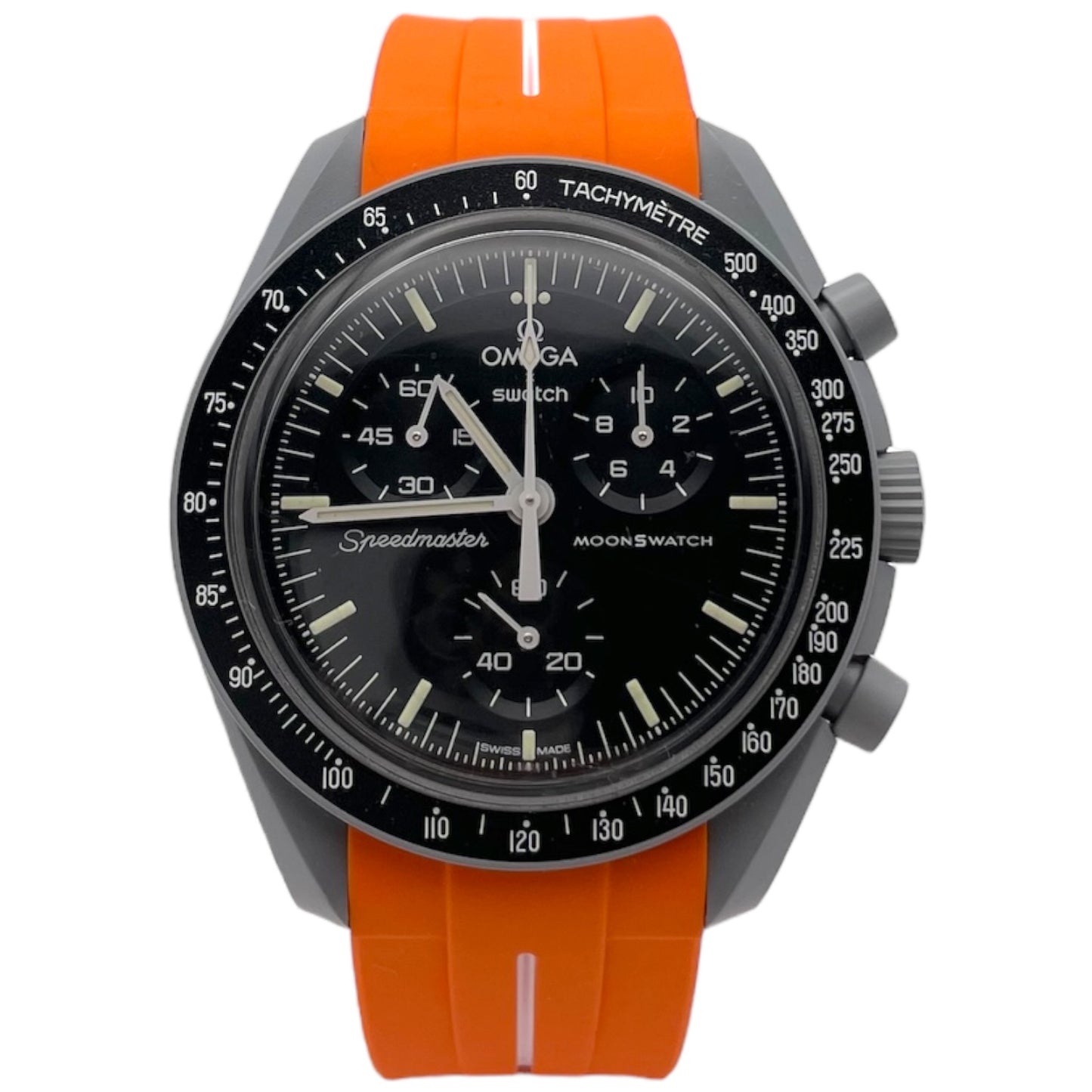 SILIKON ARMBAND für OMEGA X SWATCH SPEEDMASTER MOONSWATCH